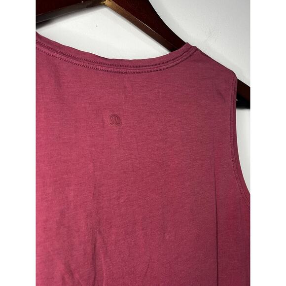 Dark Pink Mauve Lululemon Tank Top Size 8 - Picture 4 of 5